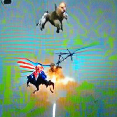 Surreal Political Scene With Unexpected Twist