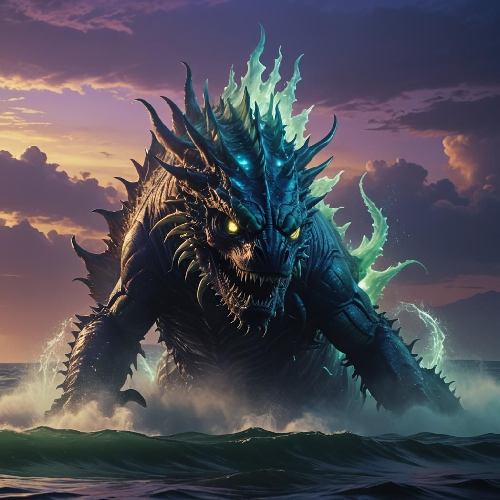 Electronic Sea Monster Emerges from the Deep