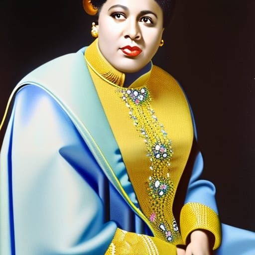 Merged Portrait: Franklin, Kelly in Hyperrealistic Style