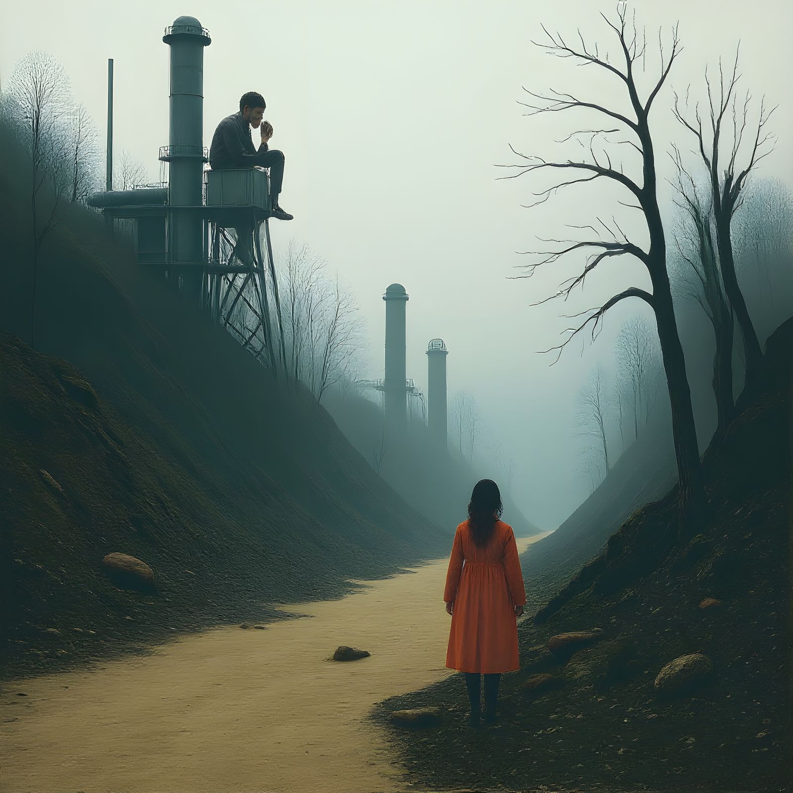 Wasteland of Loss: A Somber Landscape