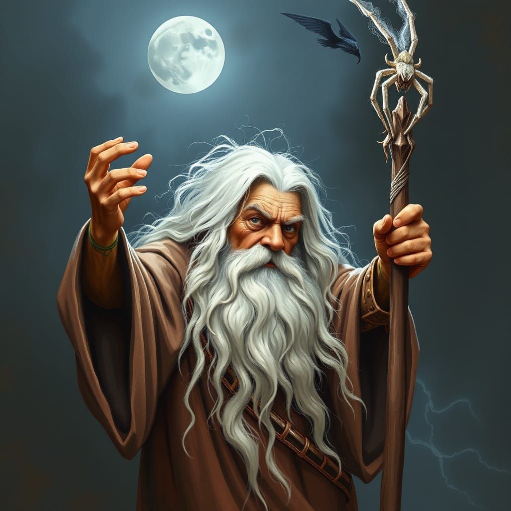 Gandalf as Spider-Man: AI Reimagining