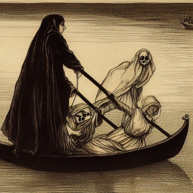Woman's Journey on the River Styx