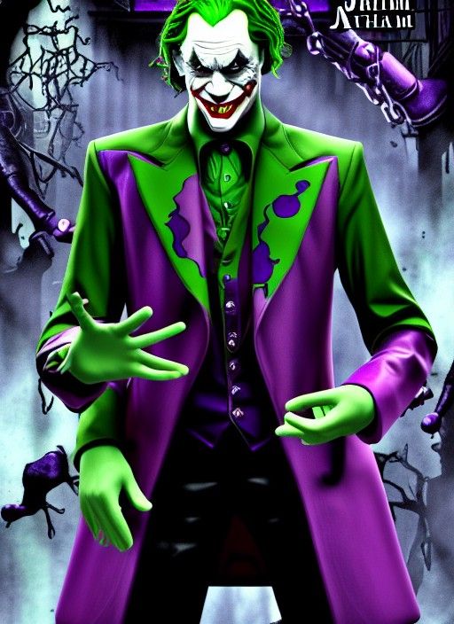 Joker in Arkham Asylum