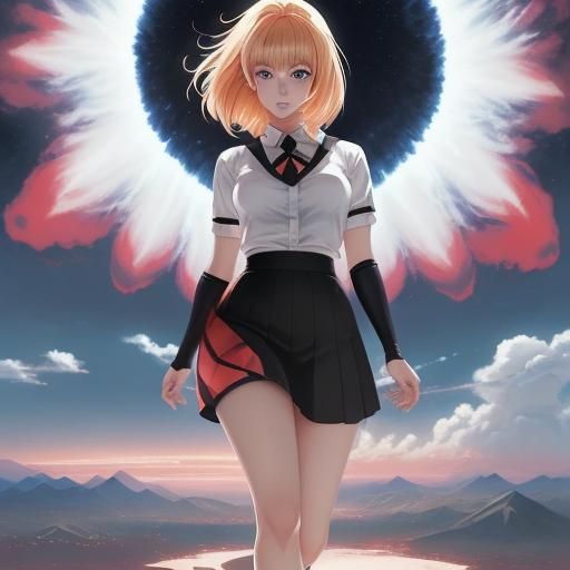 Anime Style Nuclear Explosion Fashion