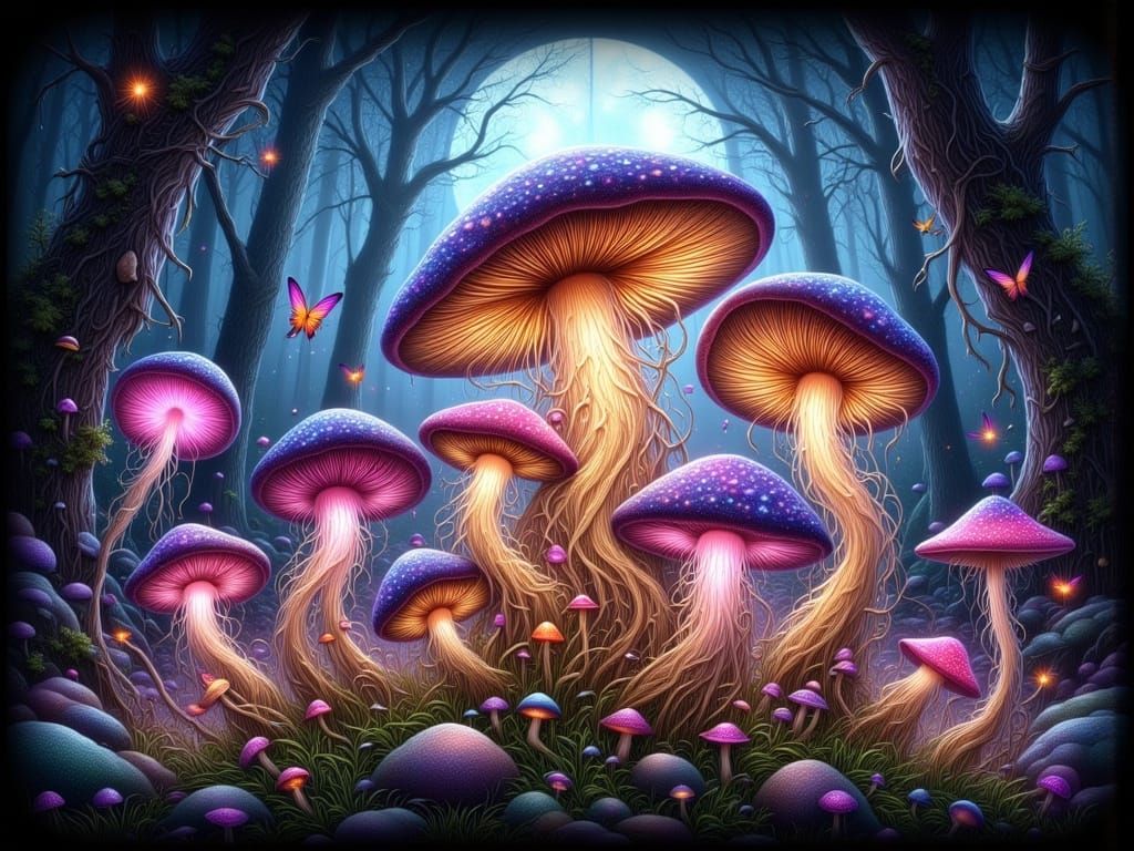 Enchanted Mushroom Circle: A Fae Trap