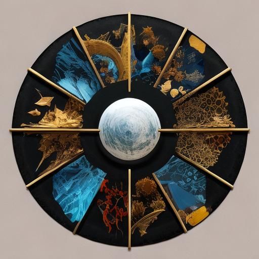 Colorful Cowboy Portrait in Oil on Canvas