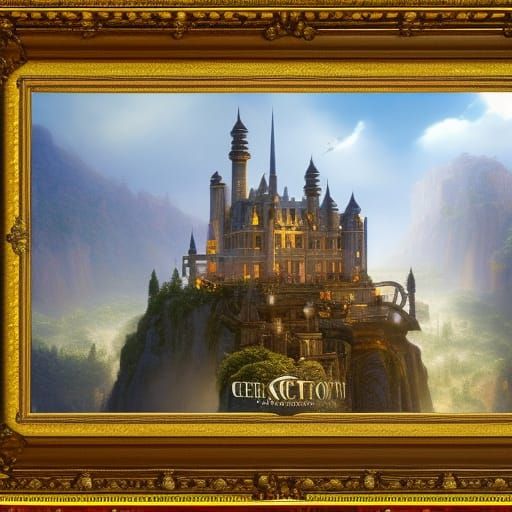 Epic Cinematic Bourbon in Digital Matte Painting