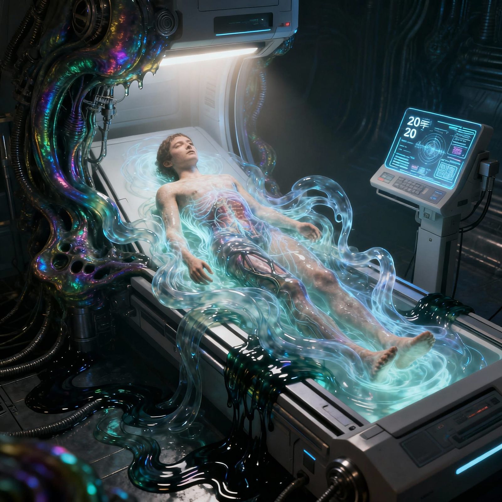 3D Body Scanner Captures Soul with Gel Ink