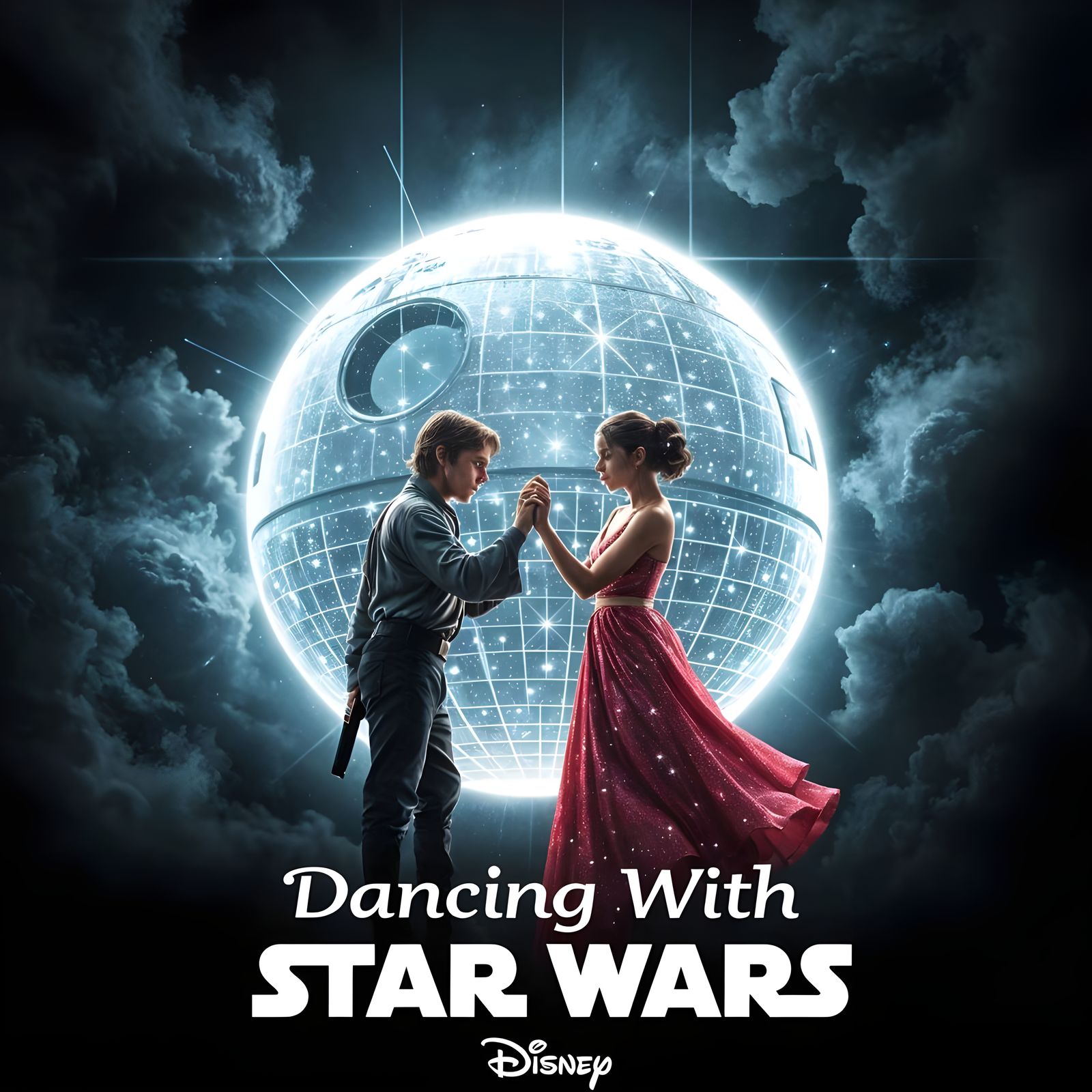 Star Wars Characters Dance Under Disco Death Star