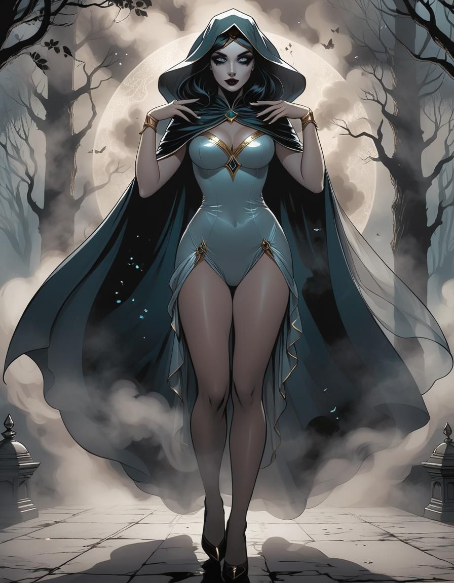 Seraphine, Goddess of Whispers - The Shrouded Seraph II