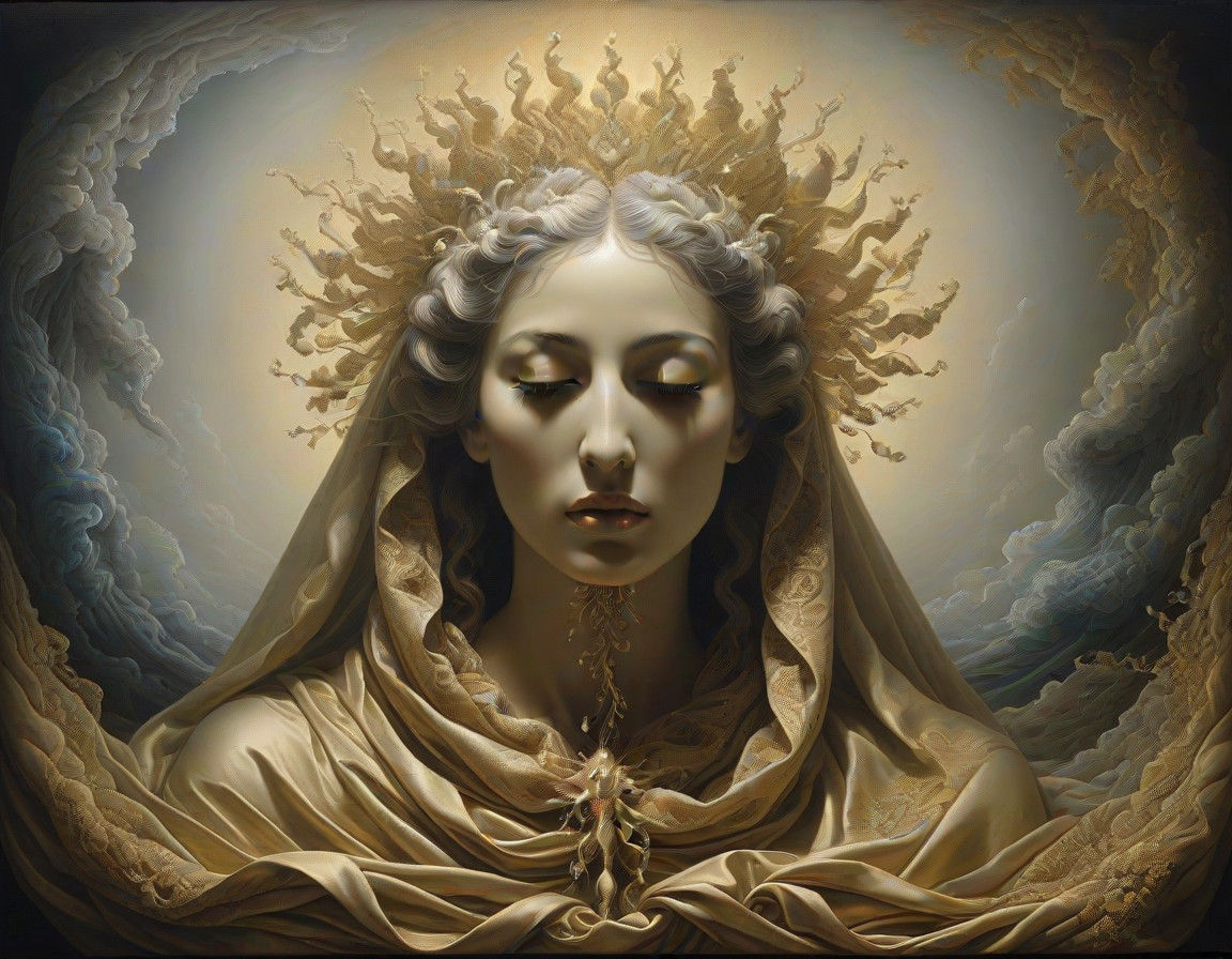 Surrealist Tapestry Weaves Mystical Metaphysical Dreams