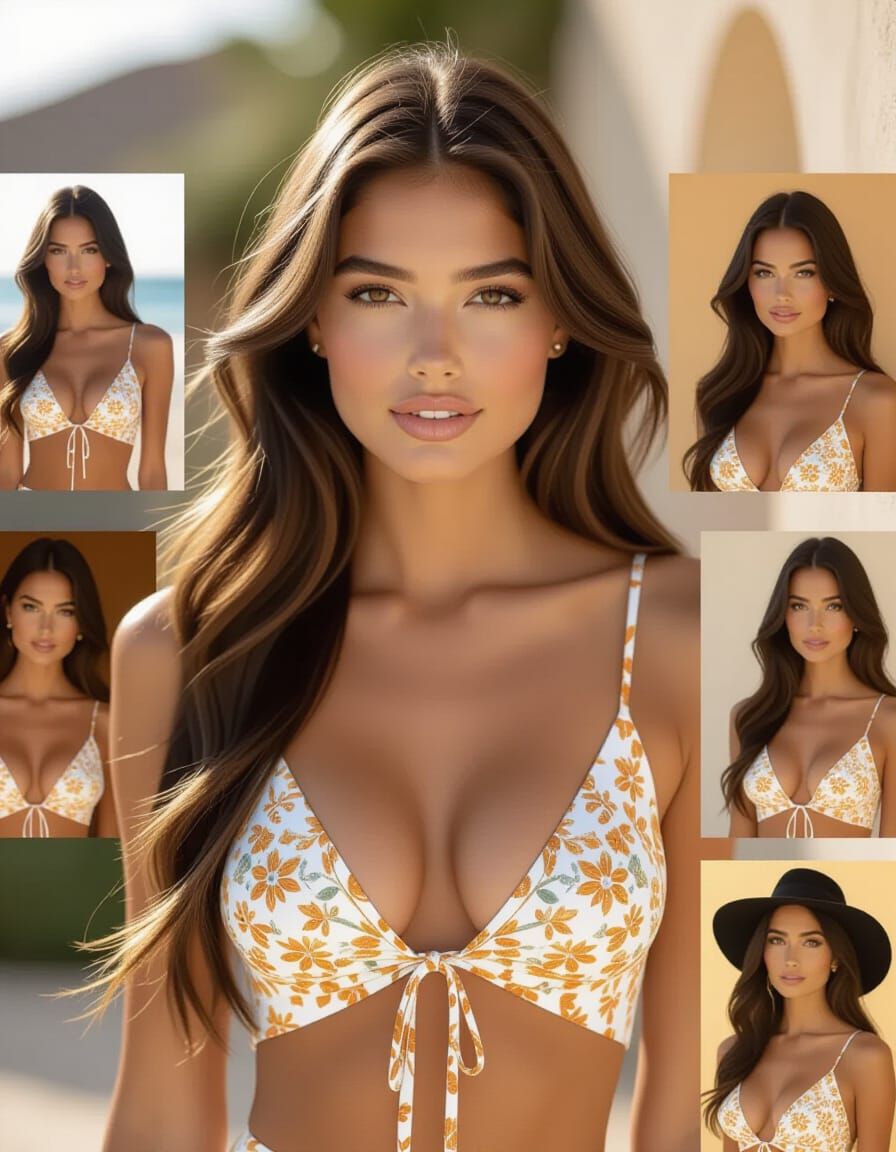 Dutch Supermodel in Golden Hour Lighting