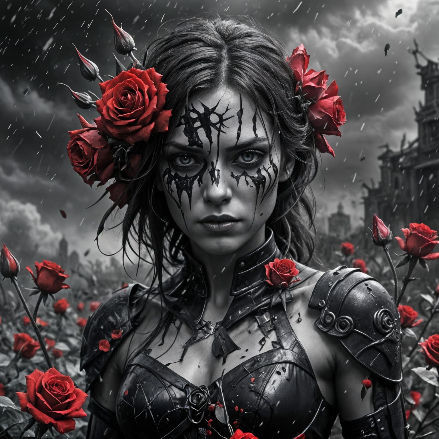 You tear up this whole world, tears in your eyes, weapons, f...