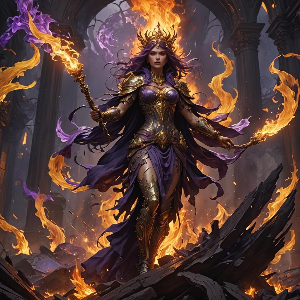 Queen of flames