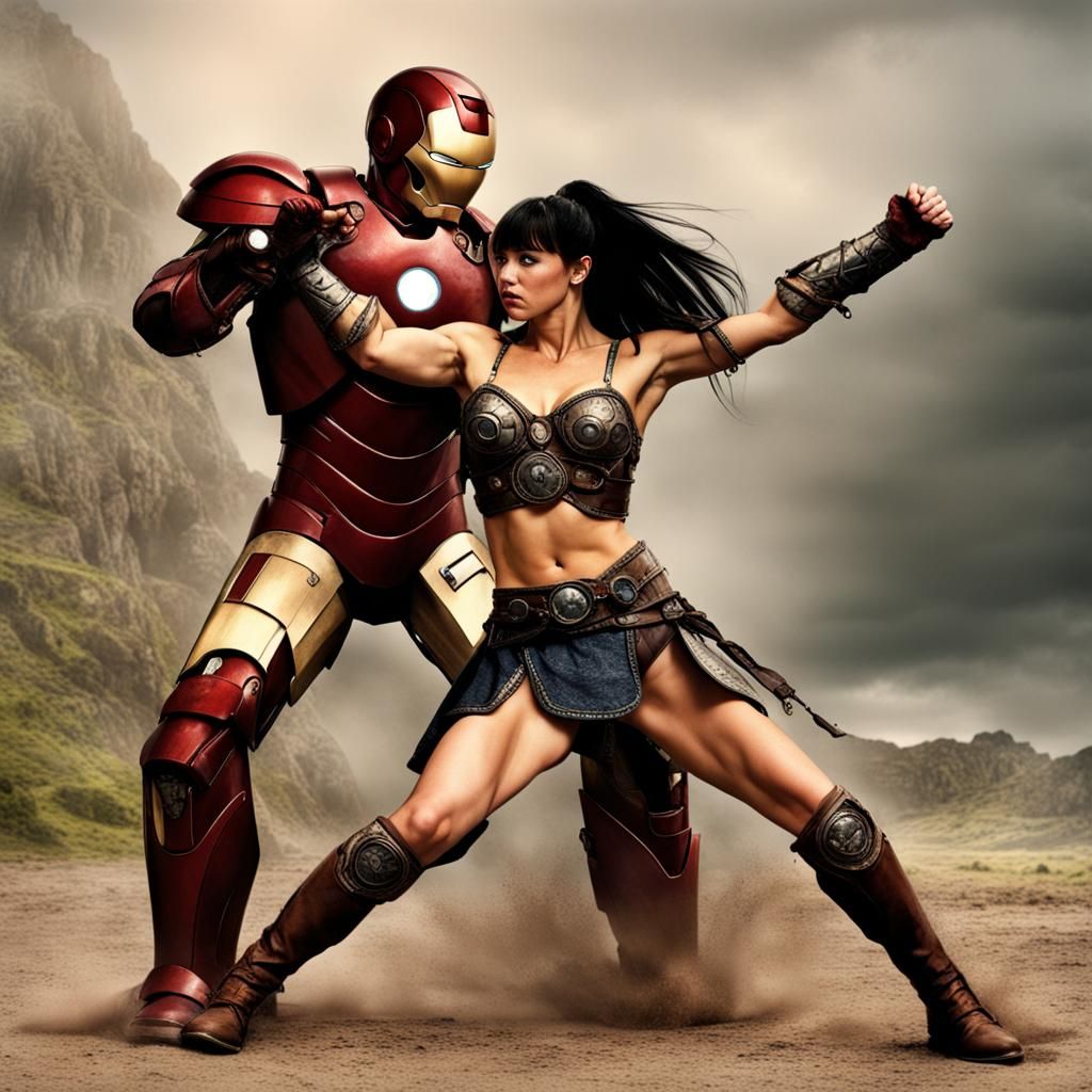 Xena vs Iron Man: A Realistic Showdown