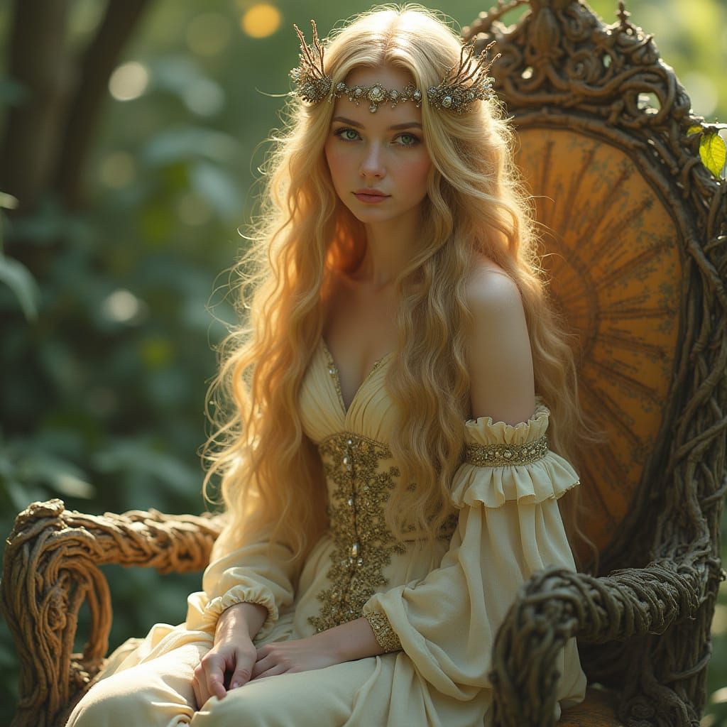 The Fair Haired Princess