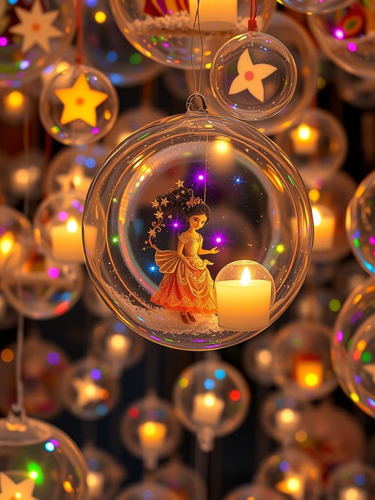 Iridescent Bubbles Filled with Fairies and Dreams