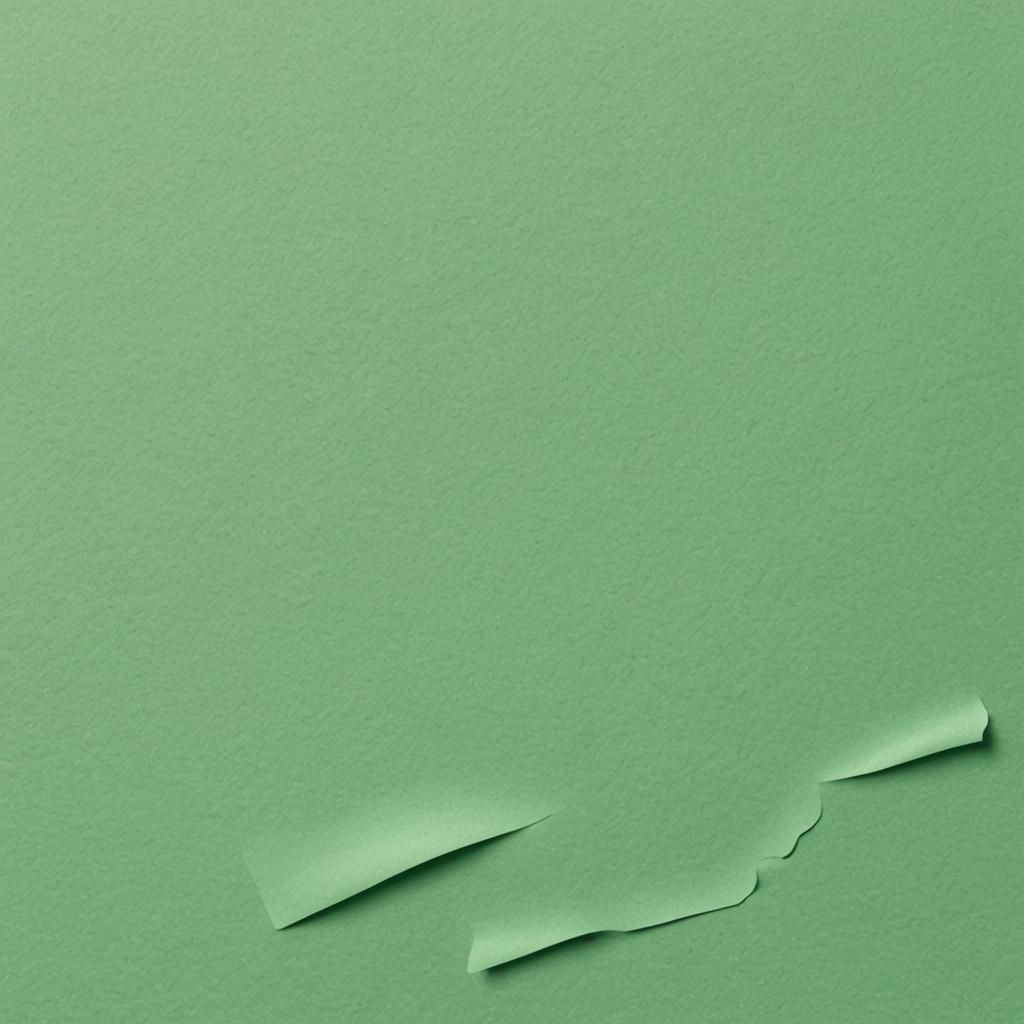 Hyperrealistic Light Green Notepad Paper in 5x5 Format