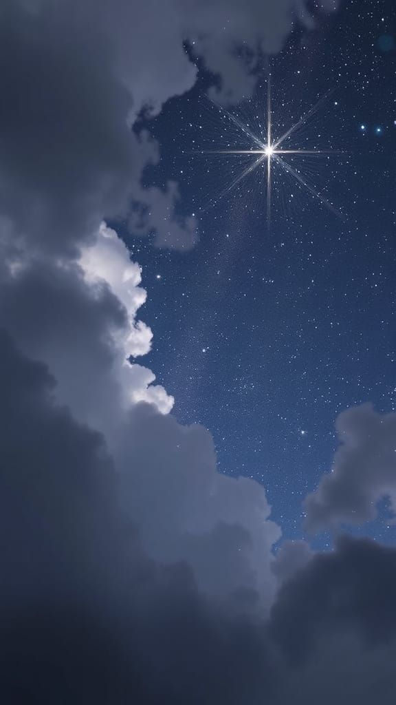 Stars in Eyes Like Cloudtops Flying