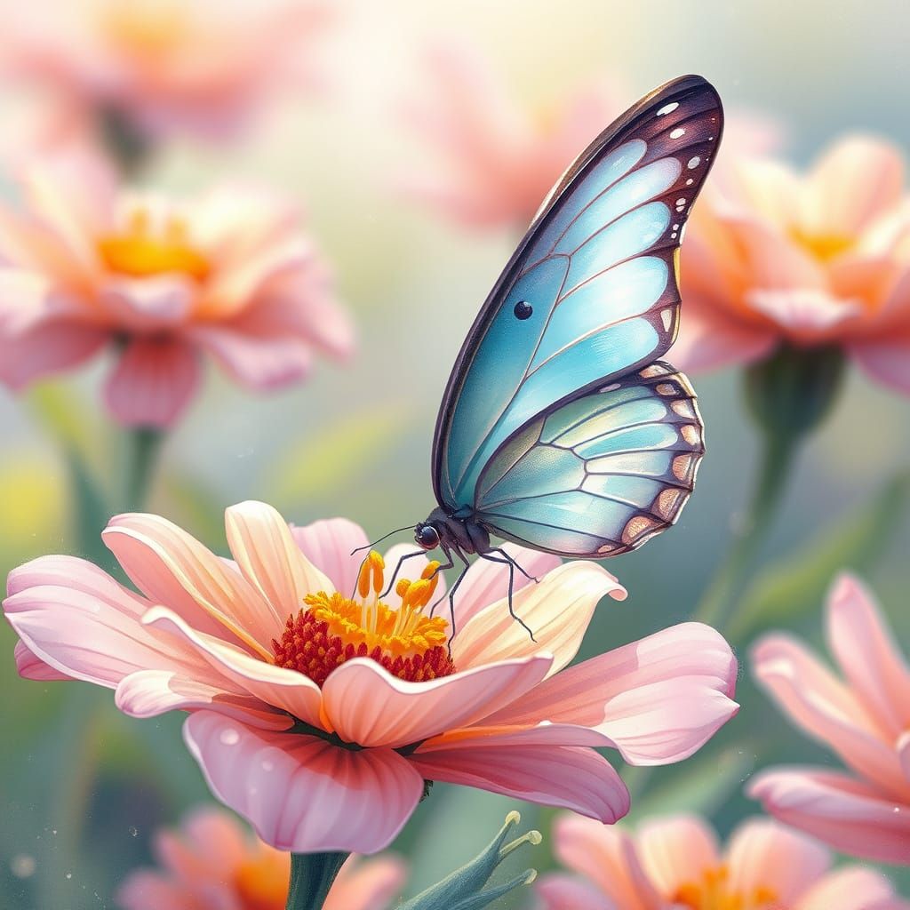 Whimsical Morning Dewdrop