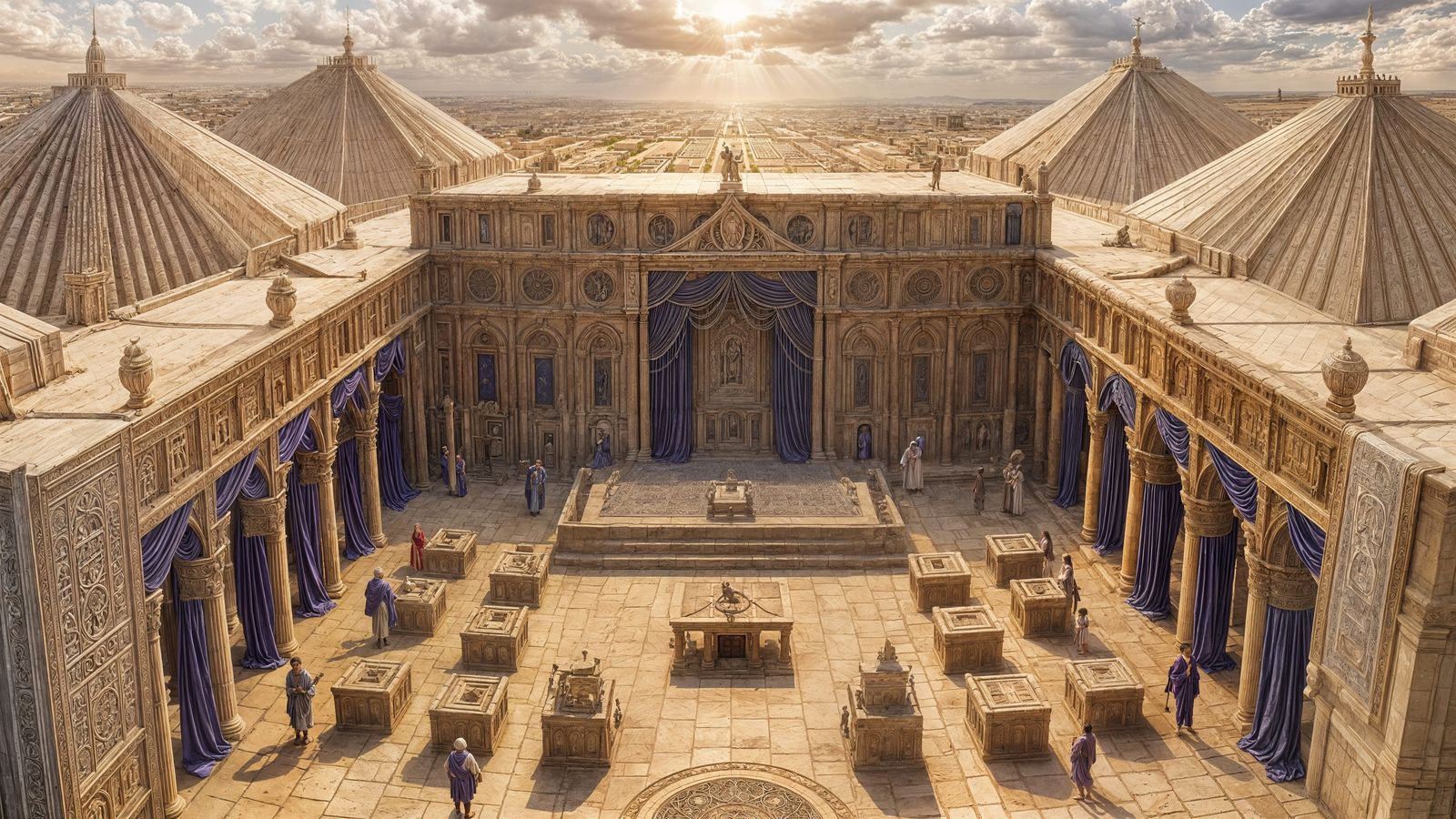 Ancient Israelite Tabernacle Reconstruction, Museum-Quality ...