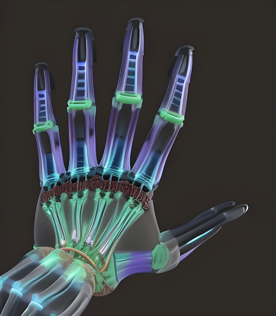 Biomechanical hand xray