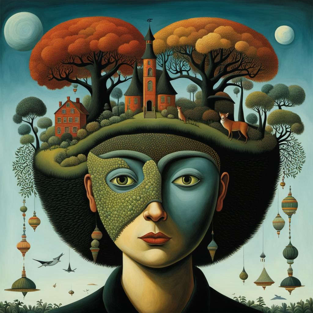 Whimsical Image Reflecting Unmet Expectations