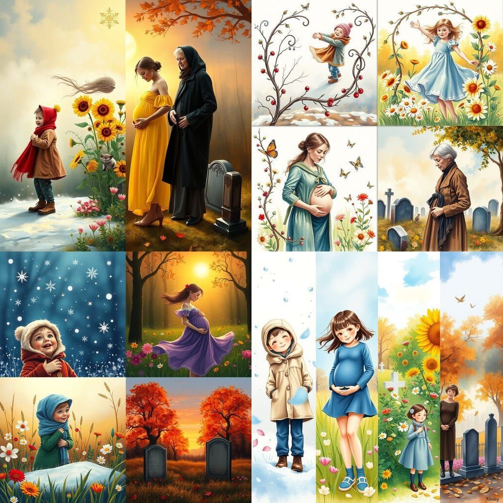 A Woman's Seasons: From Innocence to Wisdom