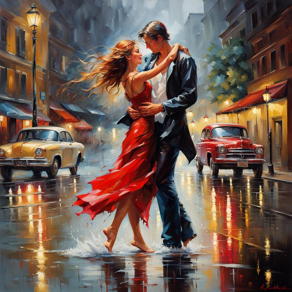 Barefoot In The Rain!