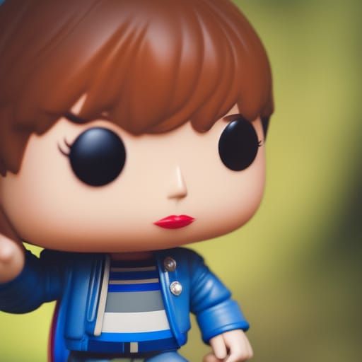 Funko Pop Figure in Professional Photography Style