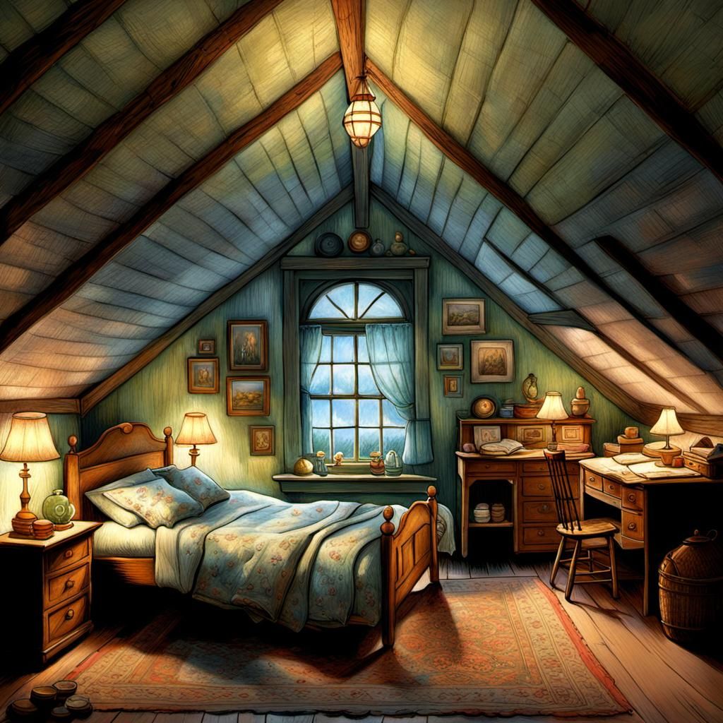 COZY ATTIC SPACES #37