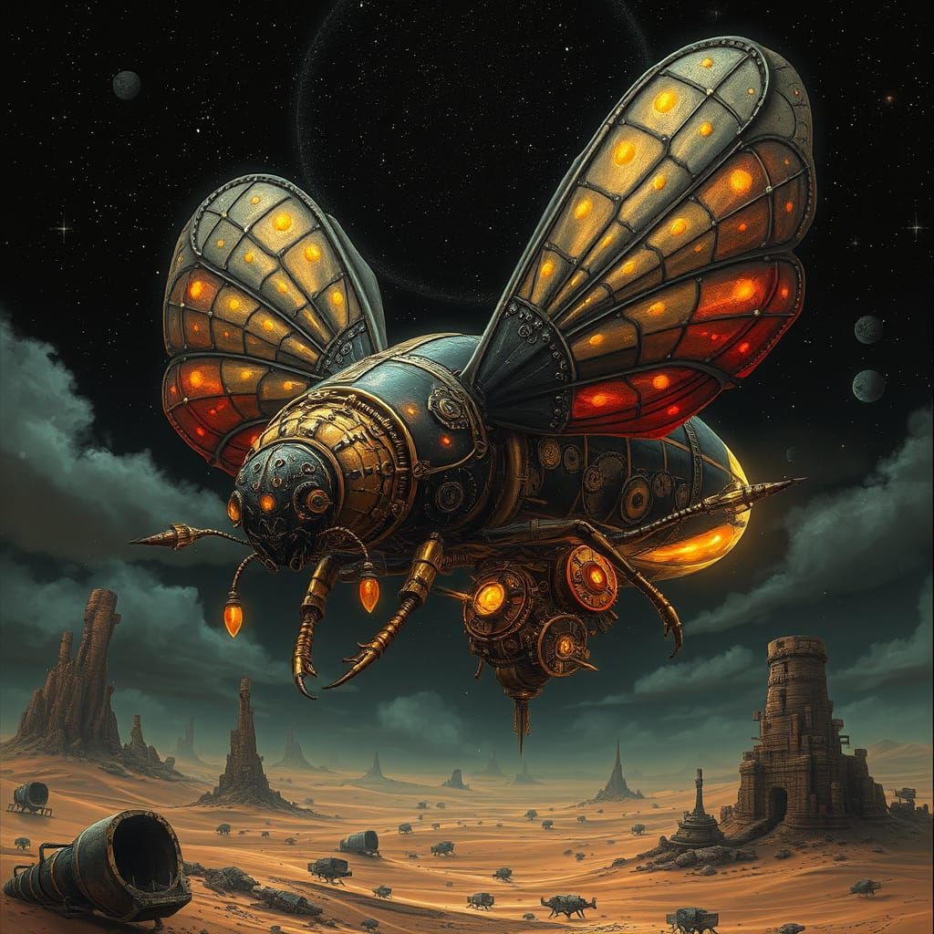 A Steampunk Scarab Beetle 3