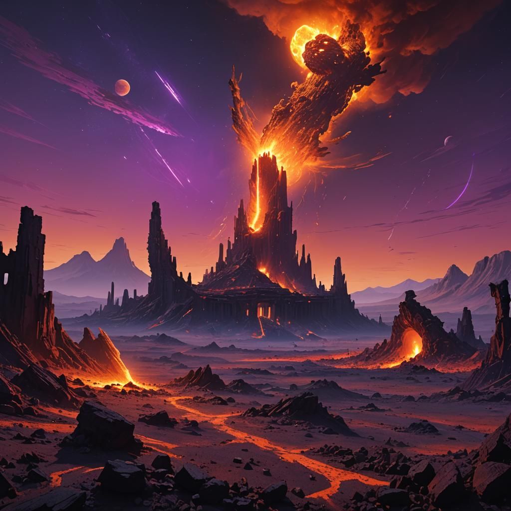 Space Phoenix Rises on Alien World