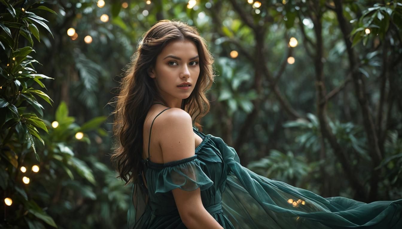 (Professional Photography Bokeh Portrait, (((dreamy))) (((gr...