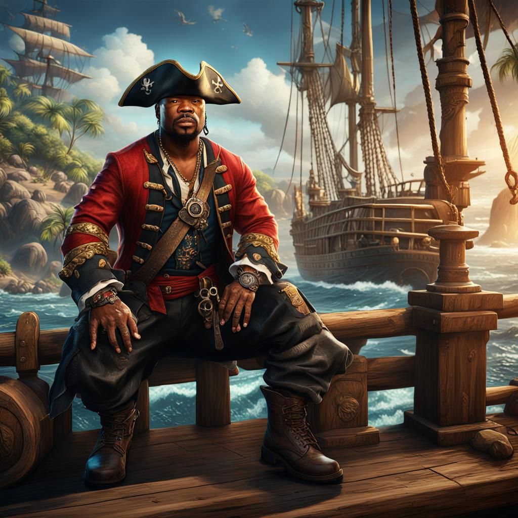 Xzibit Pirate Concept Art in Unreal Engine 5