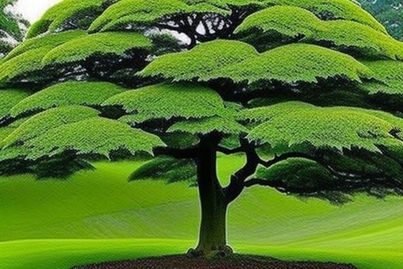 Gothic Victorian Trees: Maple, Walnut, Evergreen