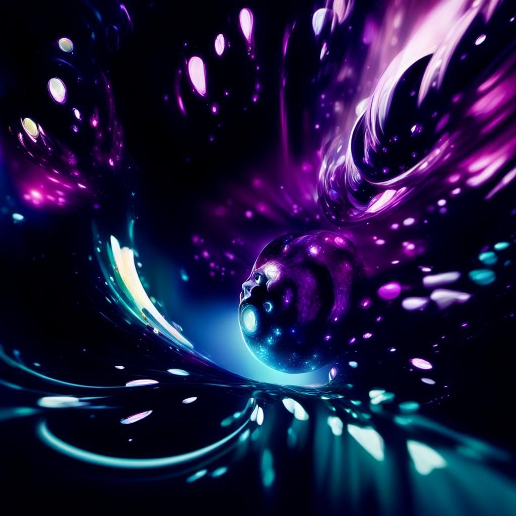 Cosmic Face Radiates in Abstract Universe