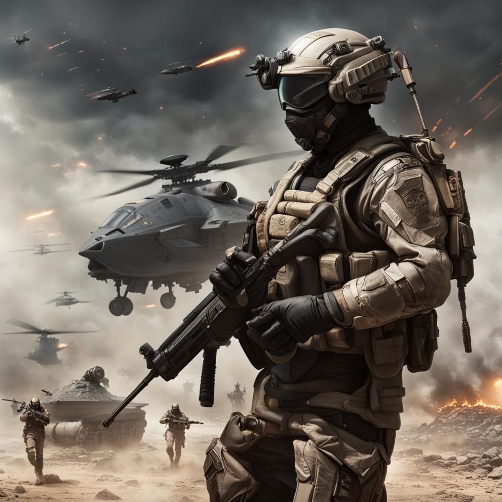 Near Future Warfare: An AI Vision