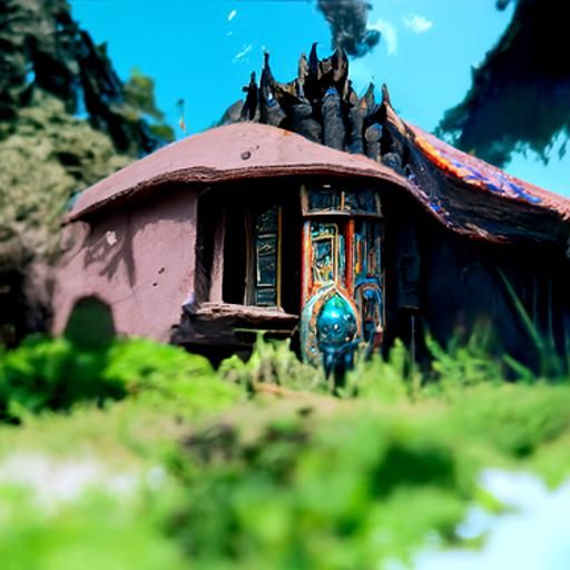 Abandoned House Matte Painting in Unreal Engine 5