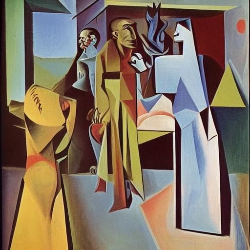 American Choice: A Picasso-Kent Inspired Allegory