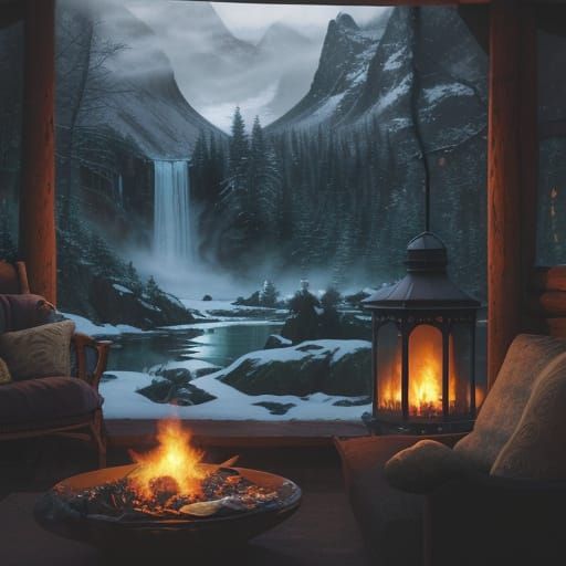 Cozy Cabin Retreat With Ethereal Mountain View