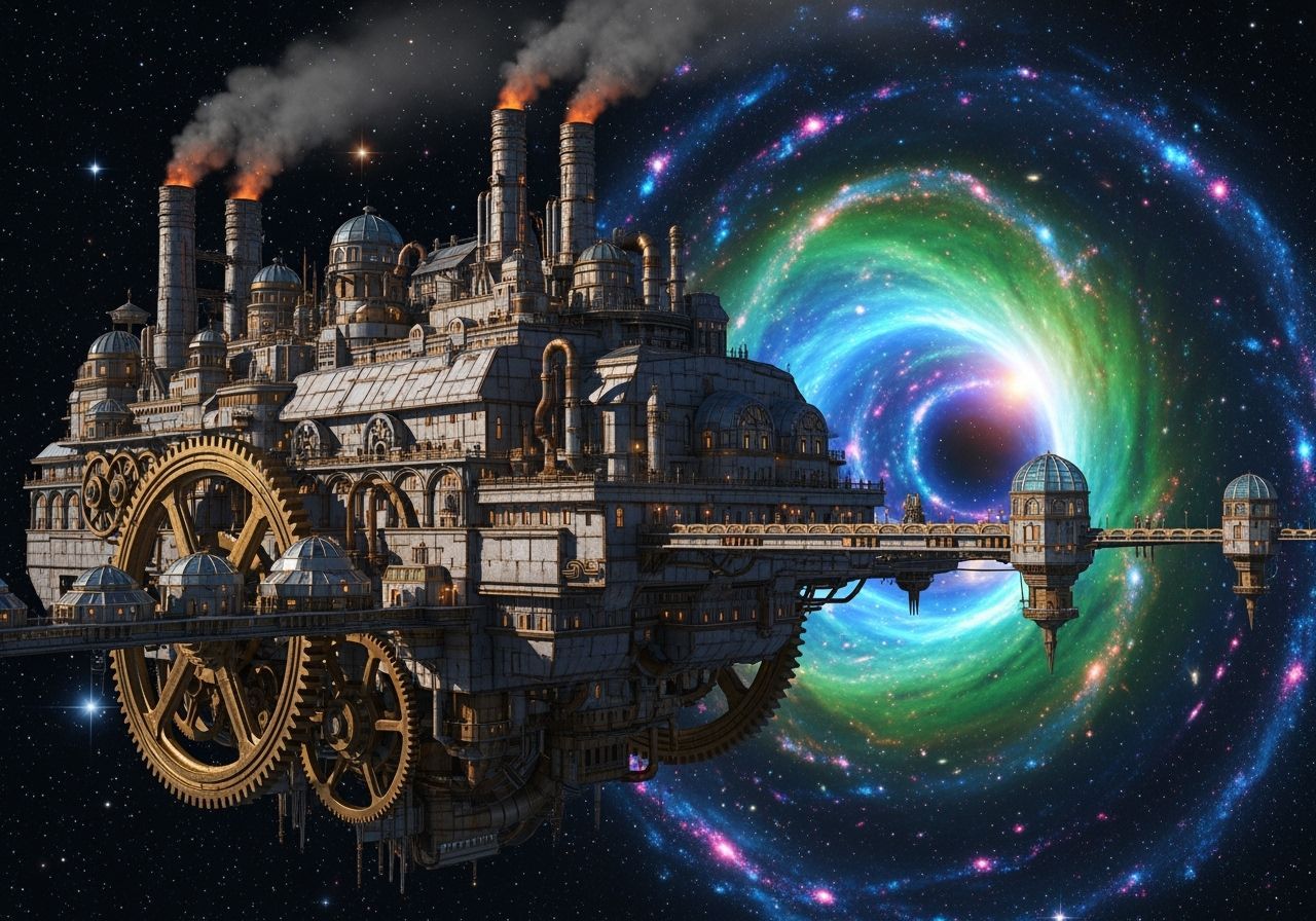 In space, no one can hear you steam