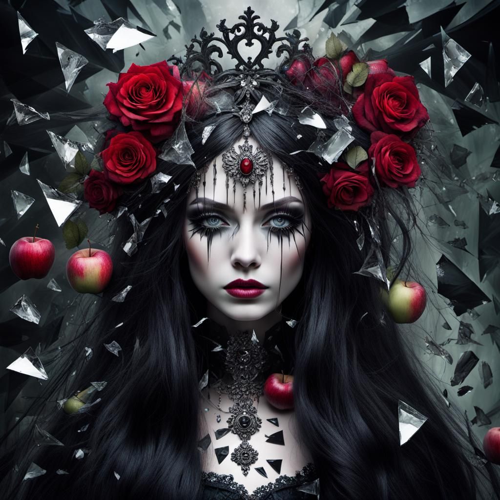 Gothic Princess in Shattered Mirror Shards