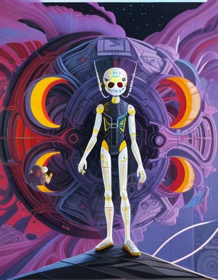 Wearing Interplanetary Bondage Gear