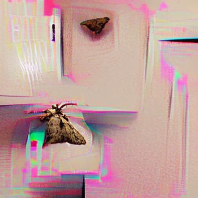 Detailed Death's-Head Hawkmoth Portrait