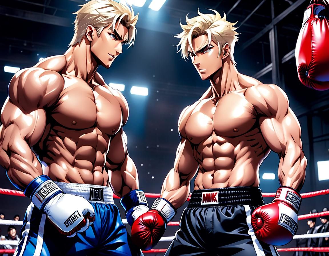 K-Pop Idols in Anime-Style Boxing Match