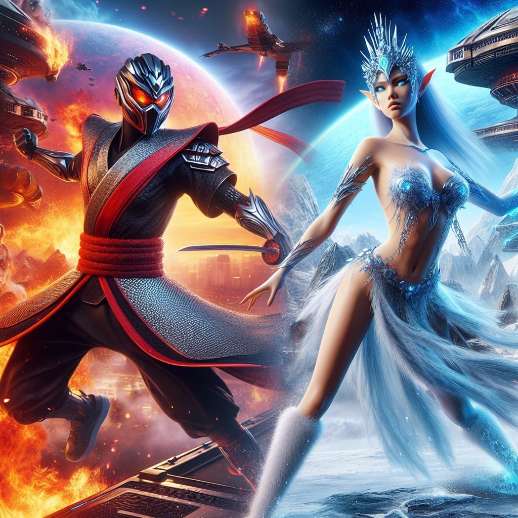 Japanese superhero battle alien invasion