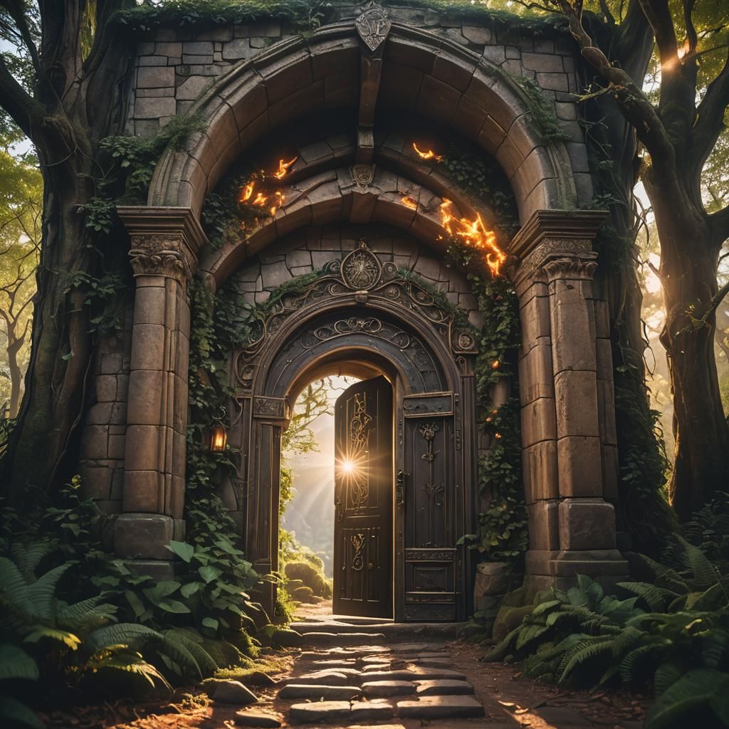 Magical Doorway to Neverland: Cinematic Photography