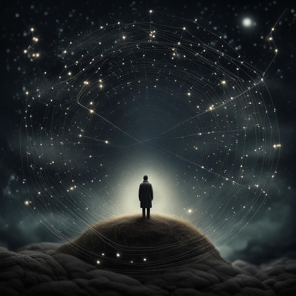 Aries Constellation in Anton Semenov Style