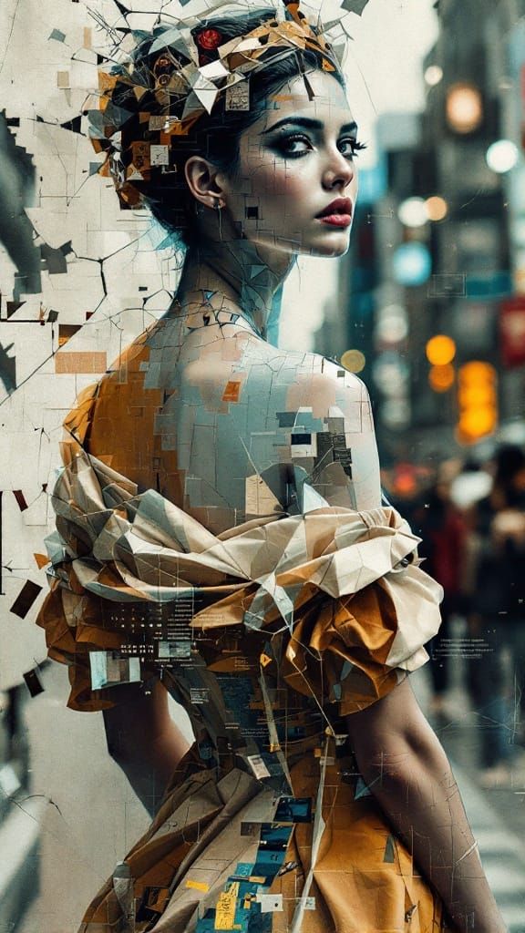 Renaissance Fresco Meets Digital Decay